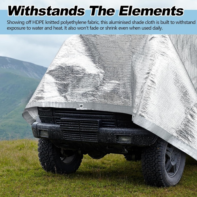 aluminum shade net
