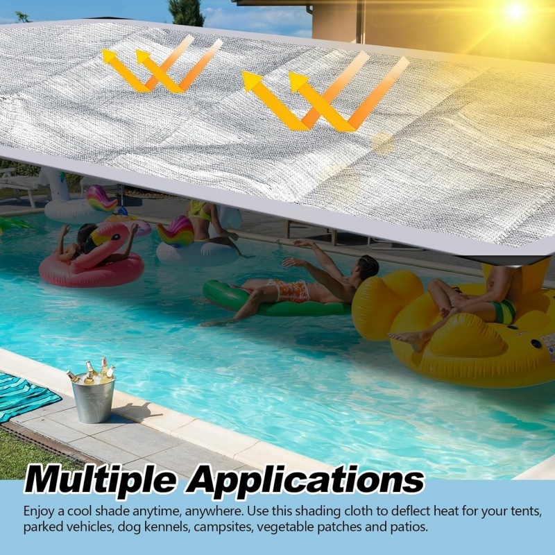 aluminum shade net