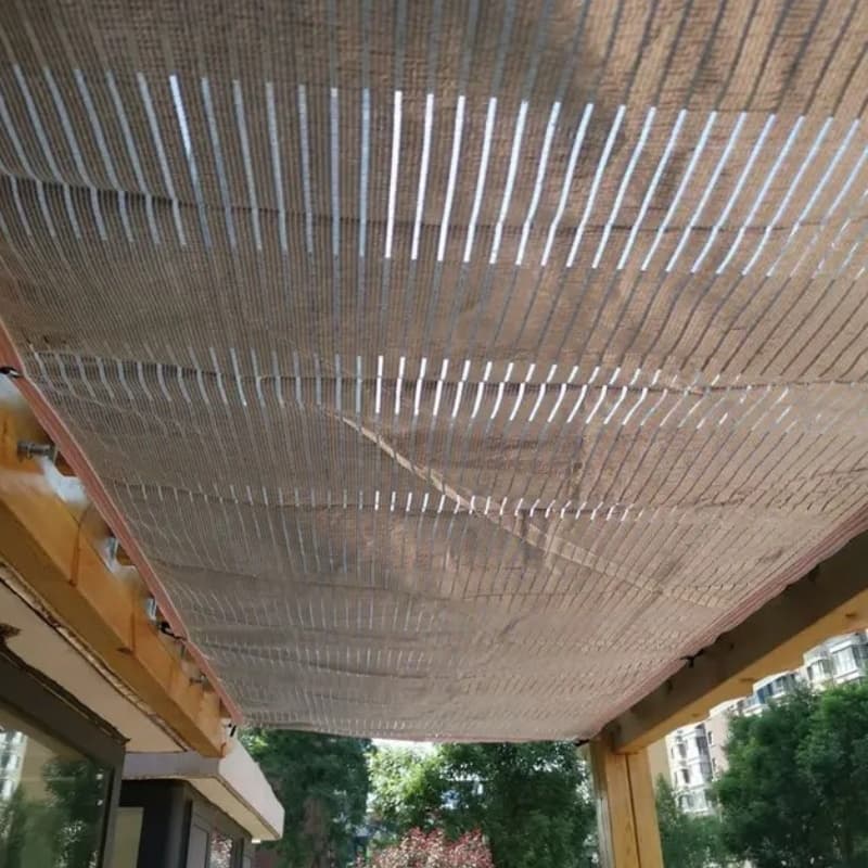 Agriculture 55%~99% Outdoor Aluminum Foil Sun Shade Net