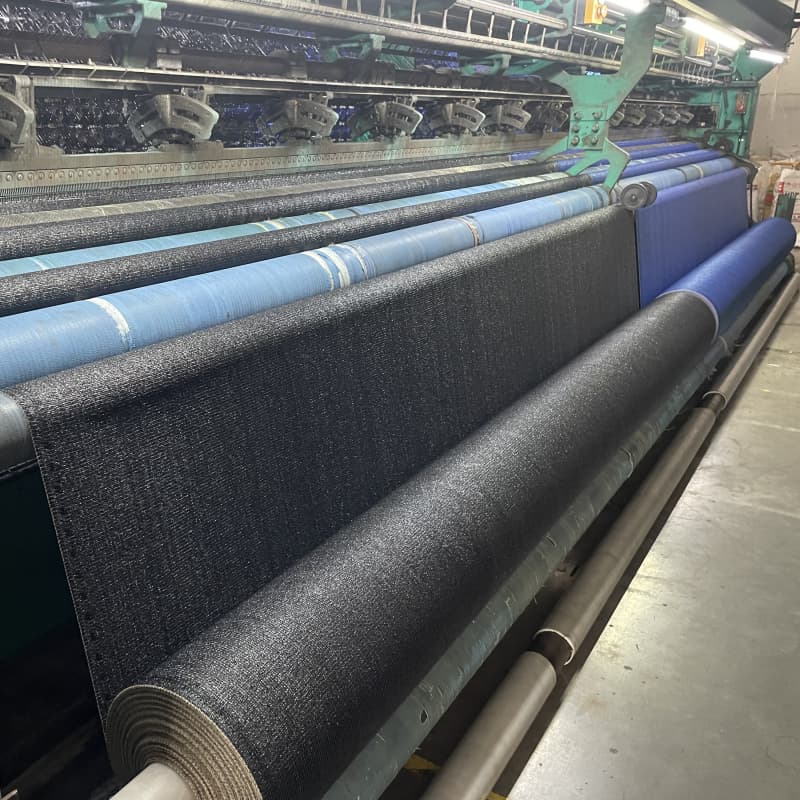 Black Balcony Fence Screen