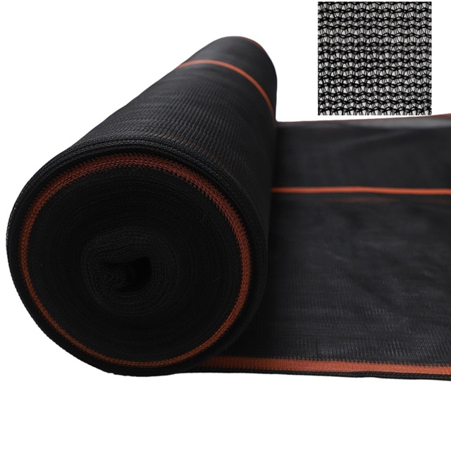 8.6 ft. x 150 ft. Black Fire Resistant HDPE With UV protection for  Debris Safety Netting