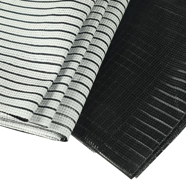 Aluminum Shade cloth inside greenhouse or outside aluminum  shade net