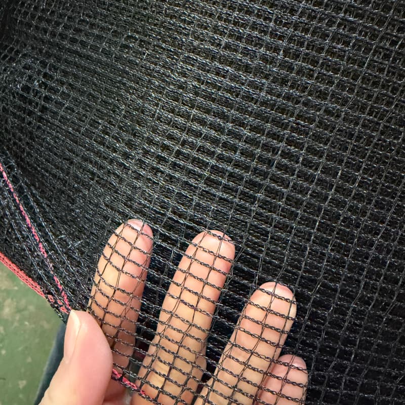 Preventing debris from falling using safety nets