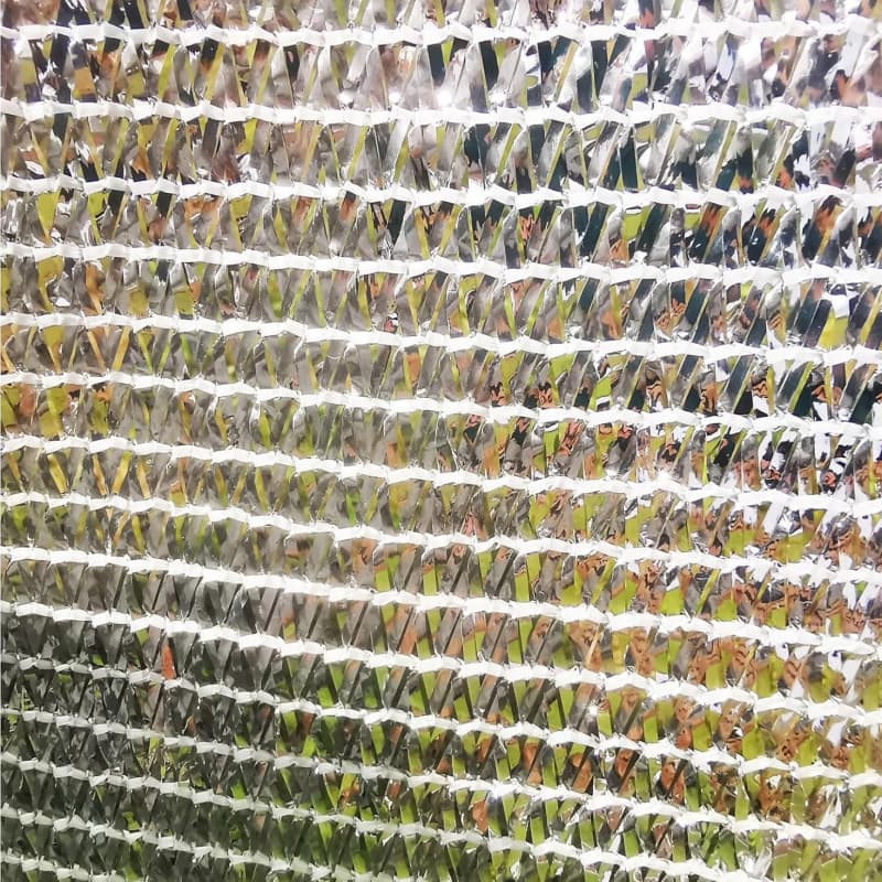 Aluminum shade mesh for outdoor use