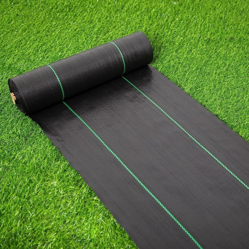 Black Agricultural PP Weed Mat