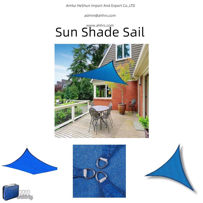 HDPE 95% Shade Rating Sun Shade sail