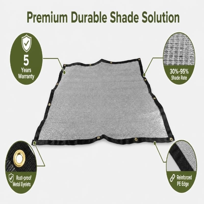factory supply reflective shade mesh