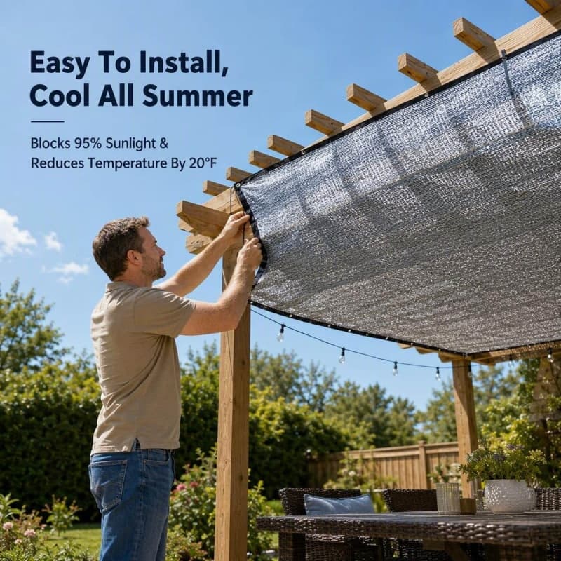 aluminum shade net aluminum shade net