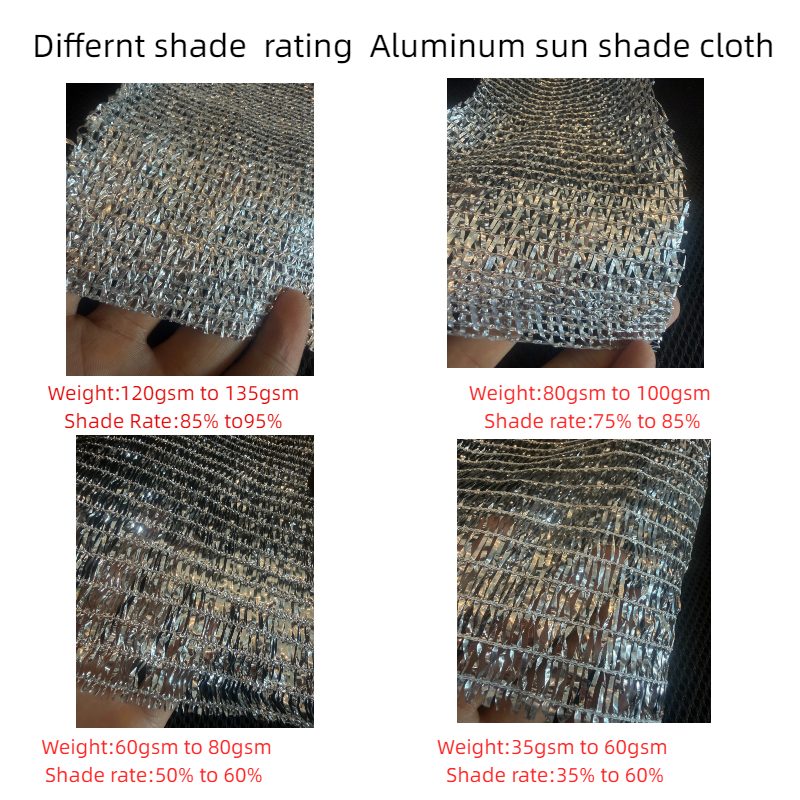 aluminum sun shade cloth