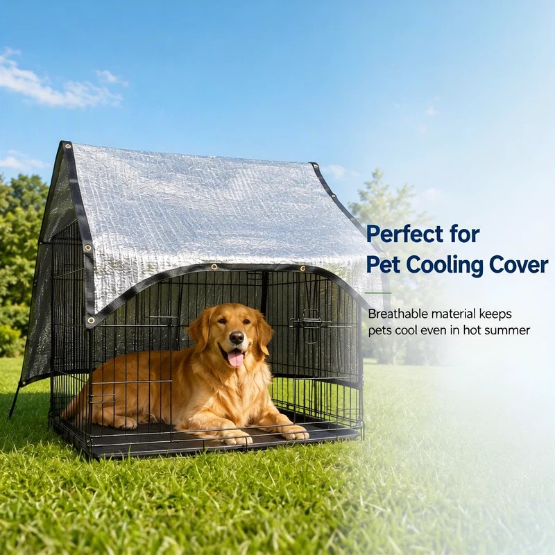 Metal Aluminum Foil Shade Mesh Cloth Net