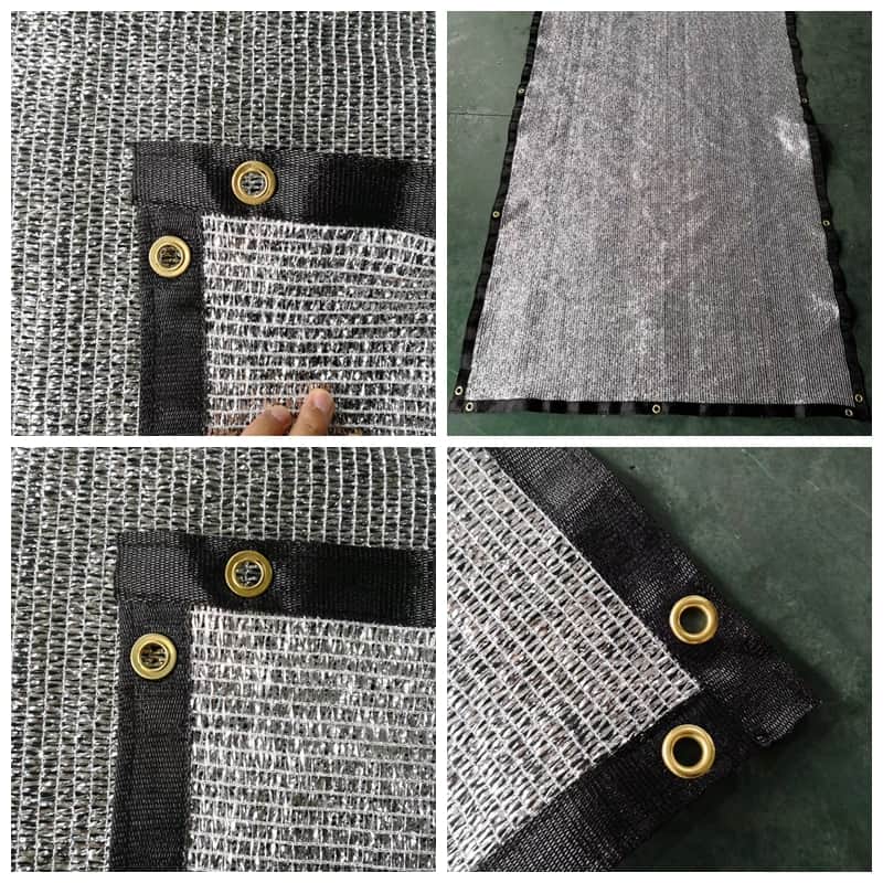 How do we ensure the quality of the aluminum shade mesh ?
