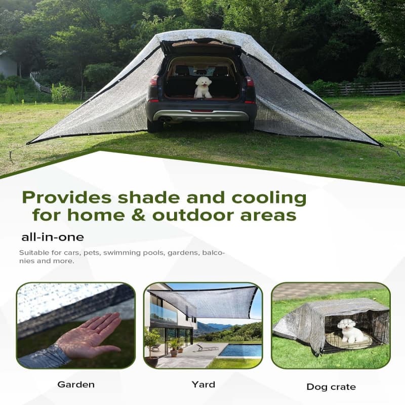 aluminum shade net