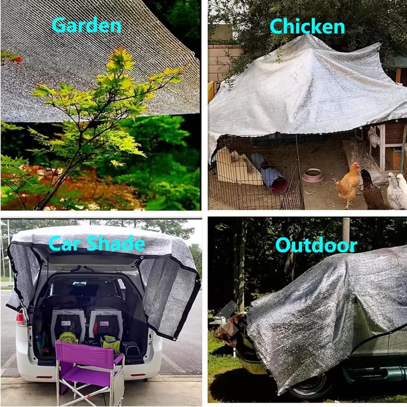aluminum shade net