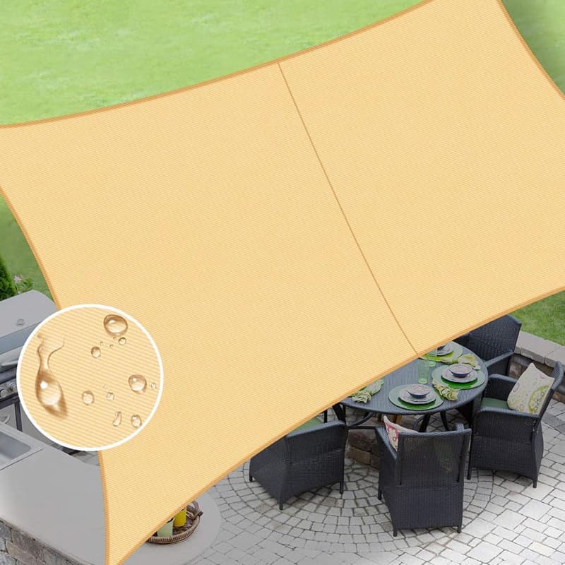 outdoor sun rain shade sail