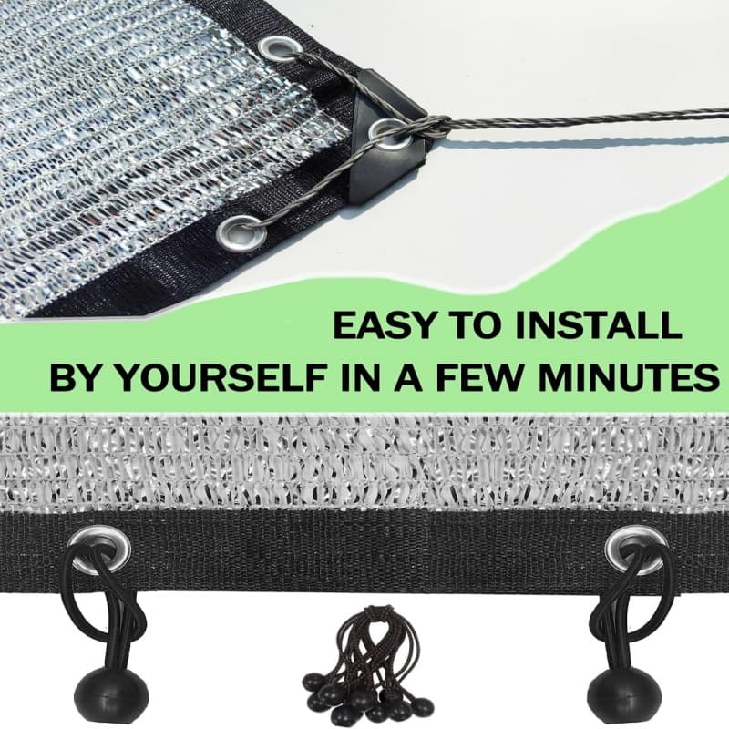 aluminum shade net