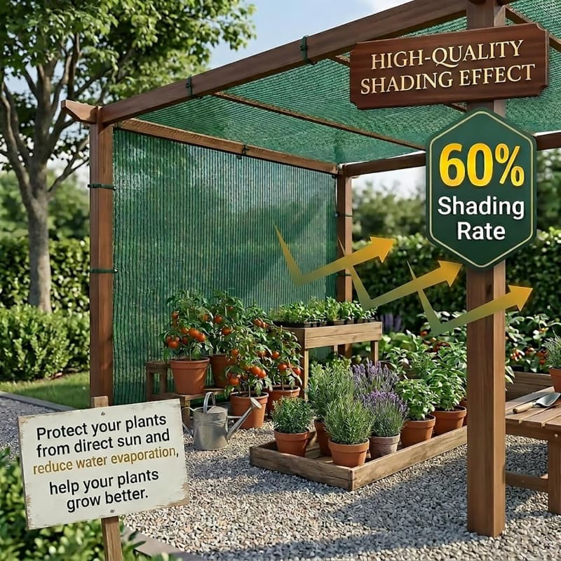 Why 60% Shade Net Is The Most Versatile Shading Choice For Growers